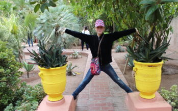 Marrakech, Marocko: den berömda trädgården Majorelle och Yves Saint Laurent