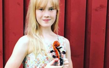 22 FAMOUS VIOLINISTER erbjuder sina råd. Den yngsta av dessa, den 12 åriga skandinaviska violinisten Estella Elisheva: Jag skulle definitivt älska att testa olika fioler i framtiden och hålla den berömda Stradivarius och andra mästerverk i mina händer